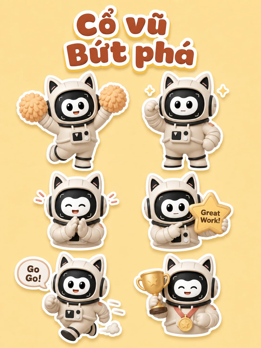 Sticker Cổ vũ Bứt phá VM LAB